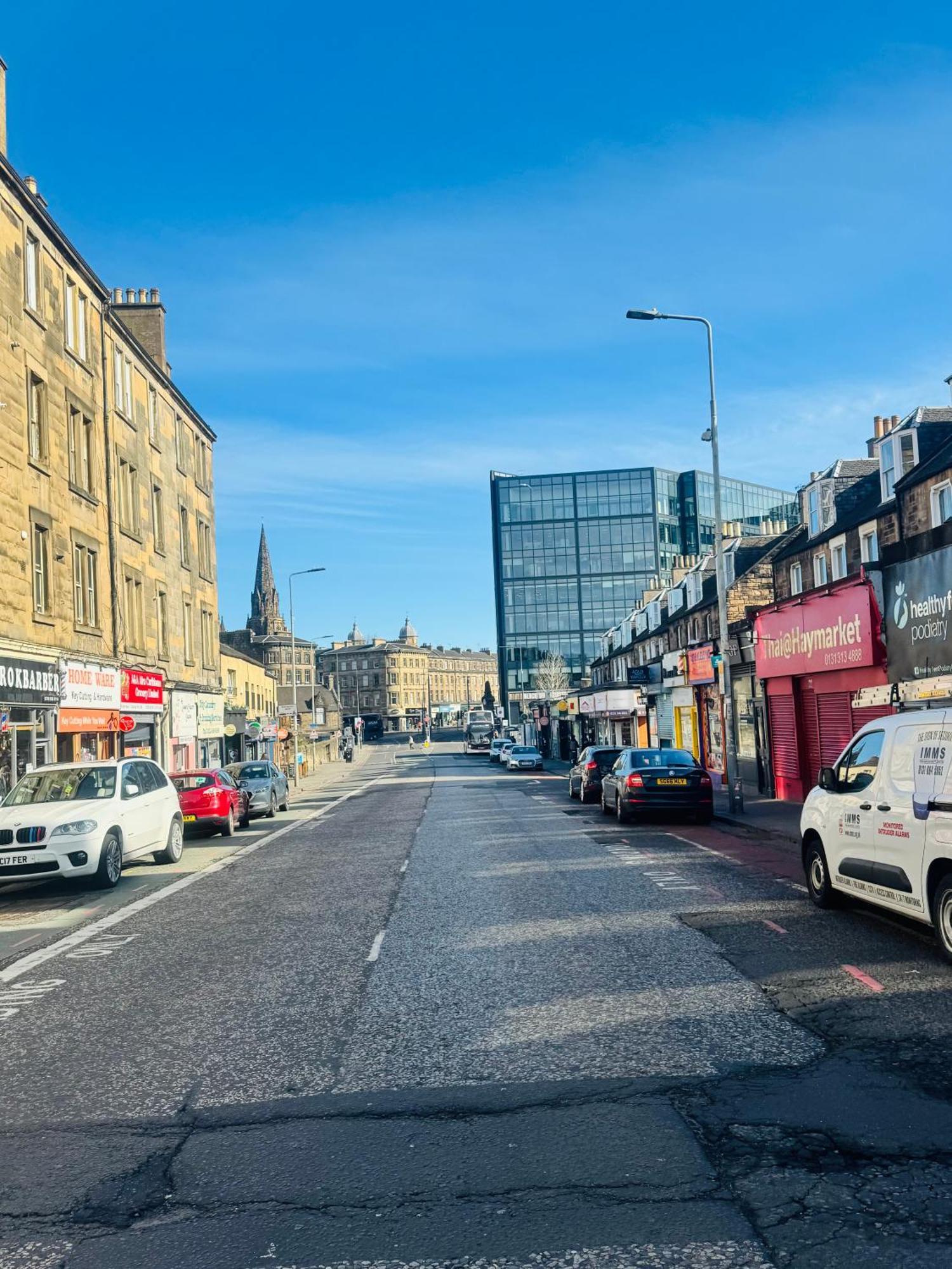 Haymarket Centro , Flat Familiar Privativo Banheiro Compartilhado Edinburgh